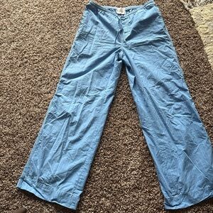 BDG Light Blue Wide-Leg Pants